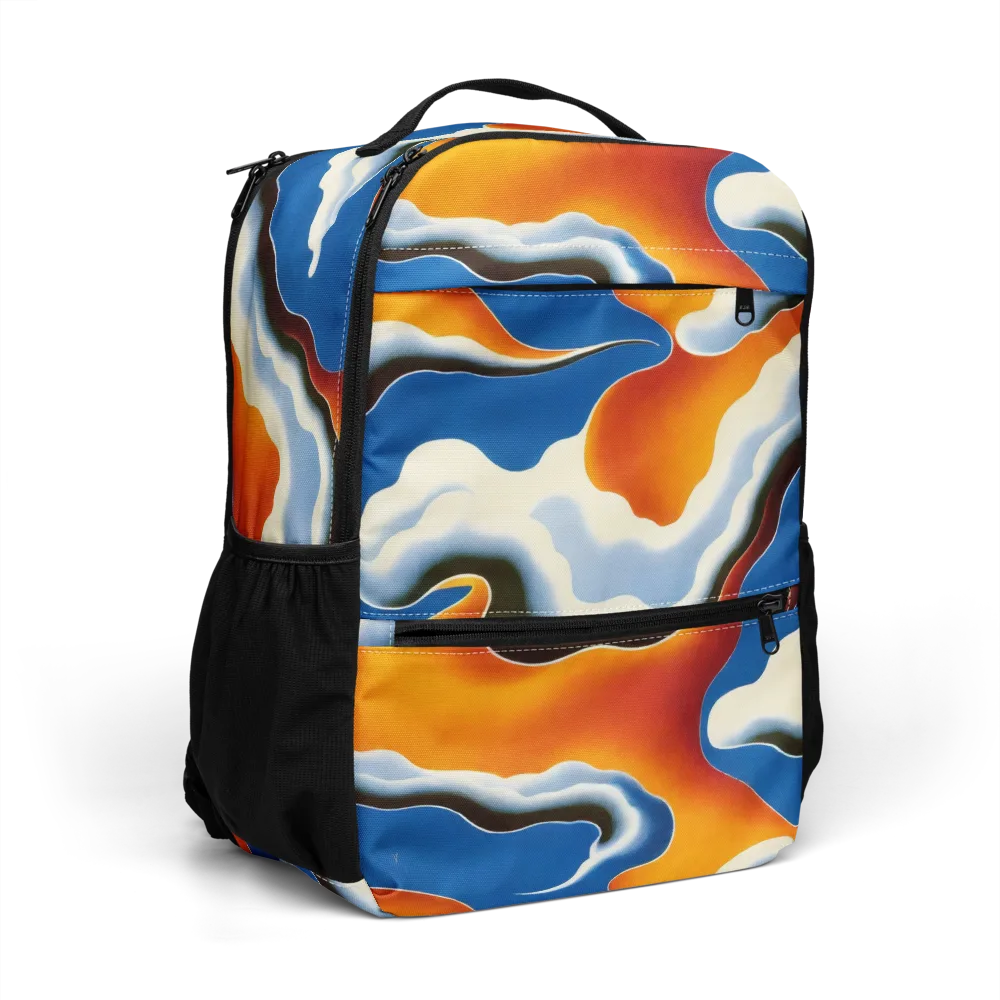 Cobalt Cloudbreak on Utility Backpack — Right Front