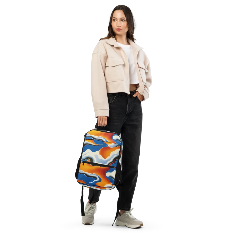 Cobalt Cloudbreak on Utility Backpack — Front