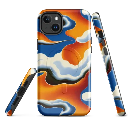 Cobalt Cloudbreak on a MagSafe Tough Case for iPhone®