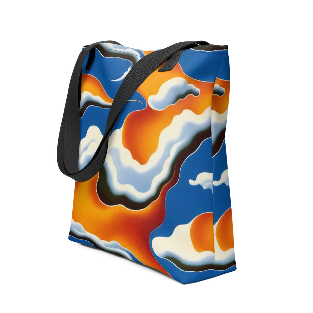 Cobalt Cloudbreak on Tote Bag — Front