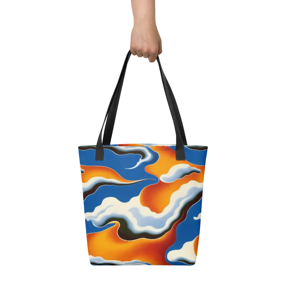 Cobalt Cloudbreak on Tote Bag — Front