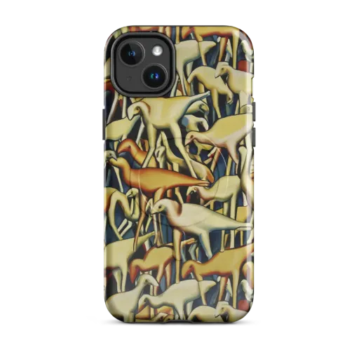 Jurassic Salon on a MagSafe Tough Case for iPhone®