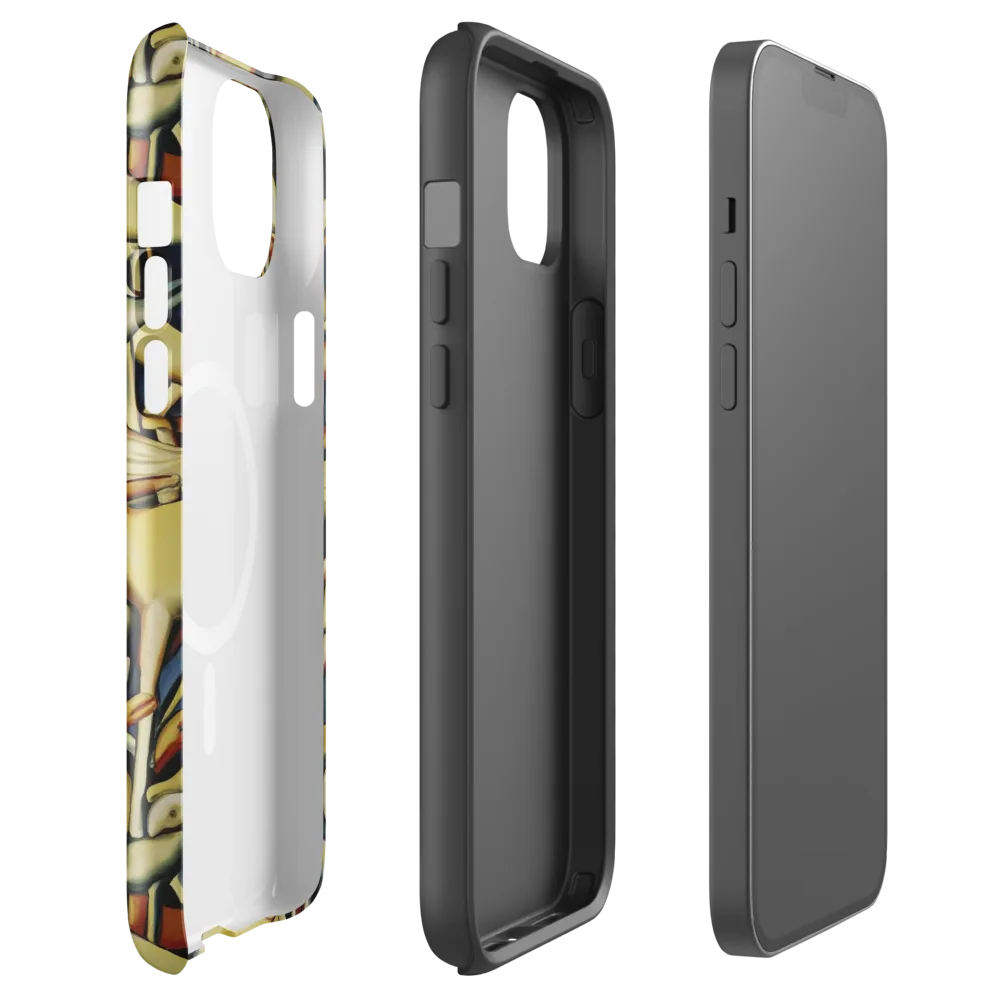 Jurassic Salon on MagSafe Tough Case for iPhone® — Front