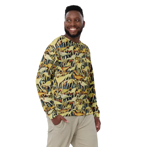 Jurassic Salon on a Sweatshirt