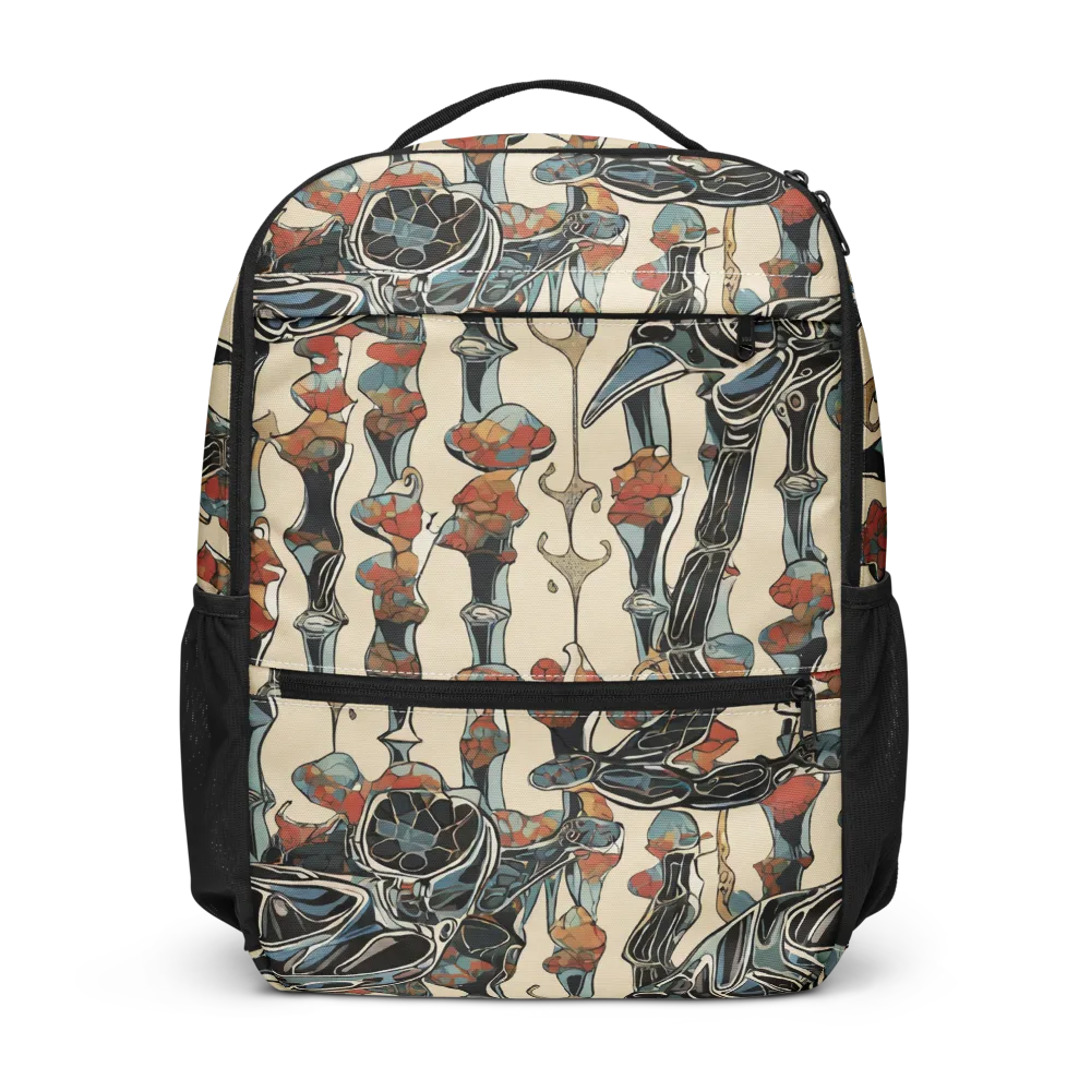 Venetian Fossils on Utility Backpack — Front