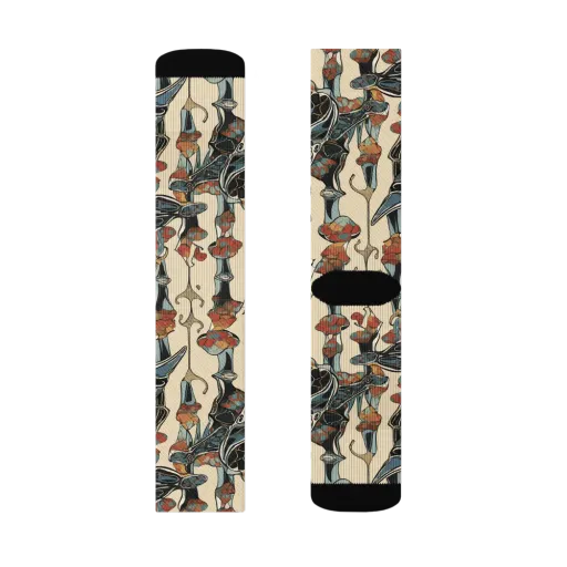 Venetian Fossils on a Socks
