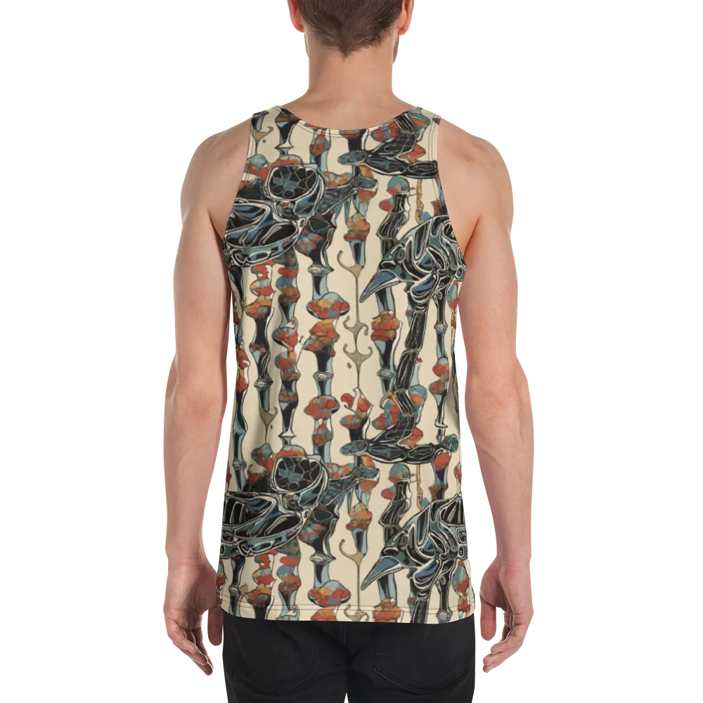 Venetian Fossils on Men's Tank Top — Back
