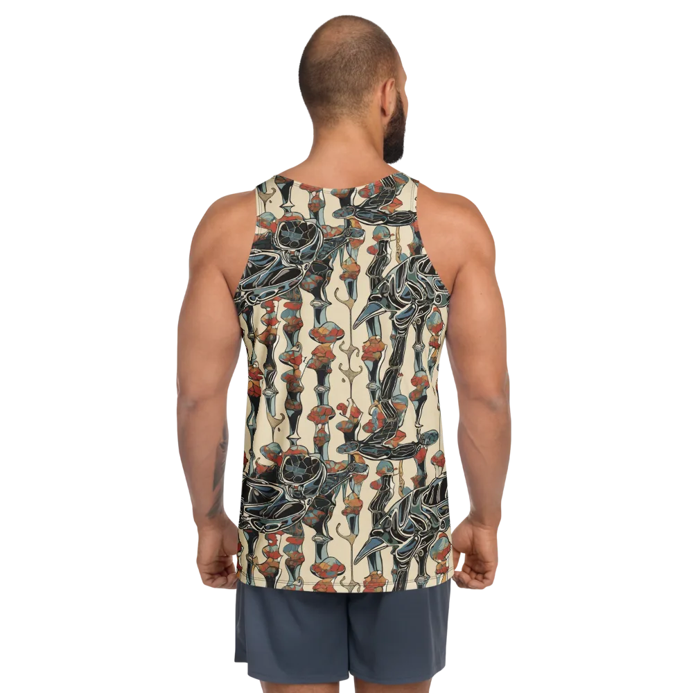Venetian Fossils on Men's Tank Top — Back