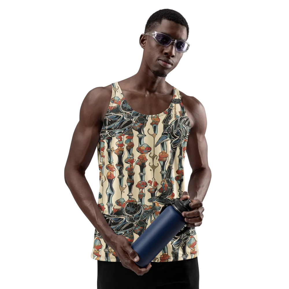 Venetian Fossils on Men's Tank Top — Front