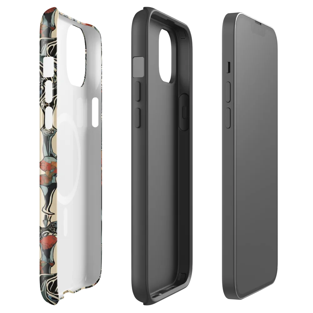 Venetian Fossils on MagSafe Tough Case for iPhone® — Front