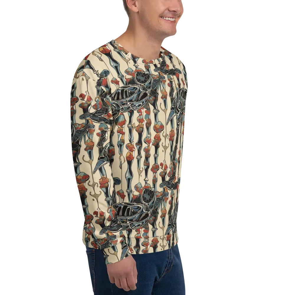 Venetian Fossils on Sweatshirt — Right Front
