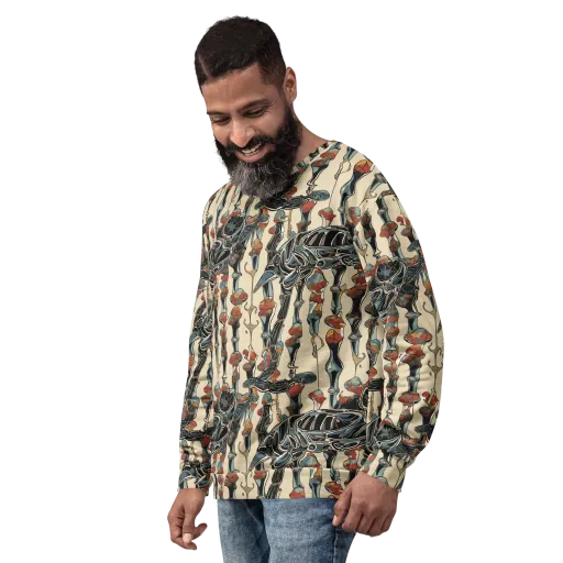 Venetian Fossils on a Sweatshirt