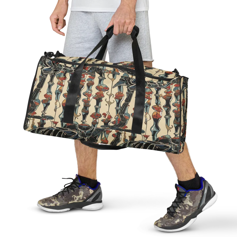 Venetian Fossils on Duffle Bag — Front
