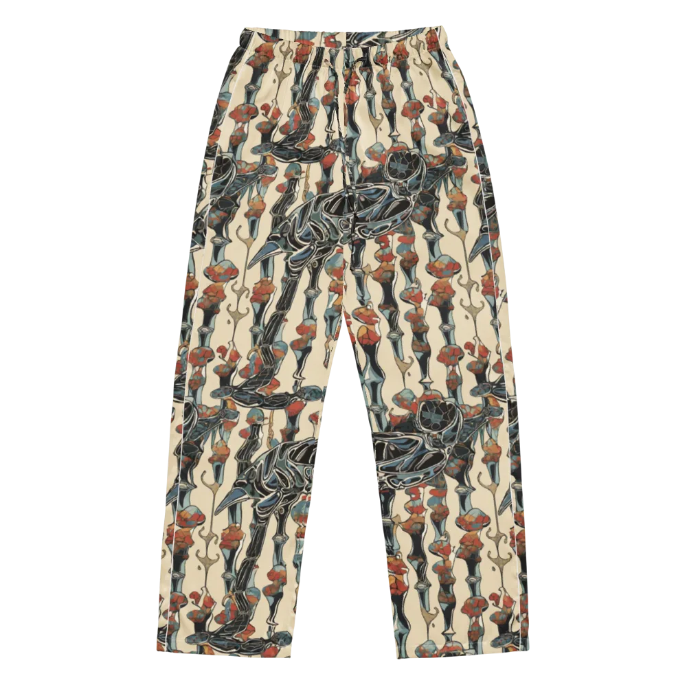 Venetian Fossils on Women's Pajama Pants — Front