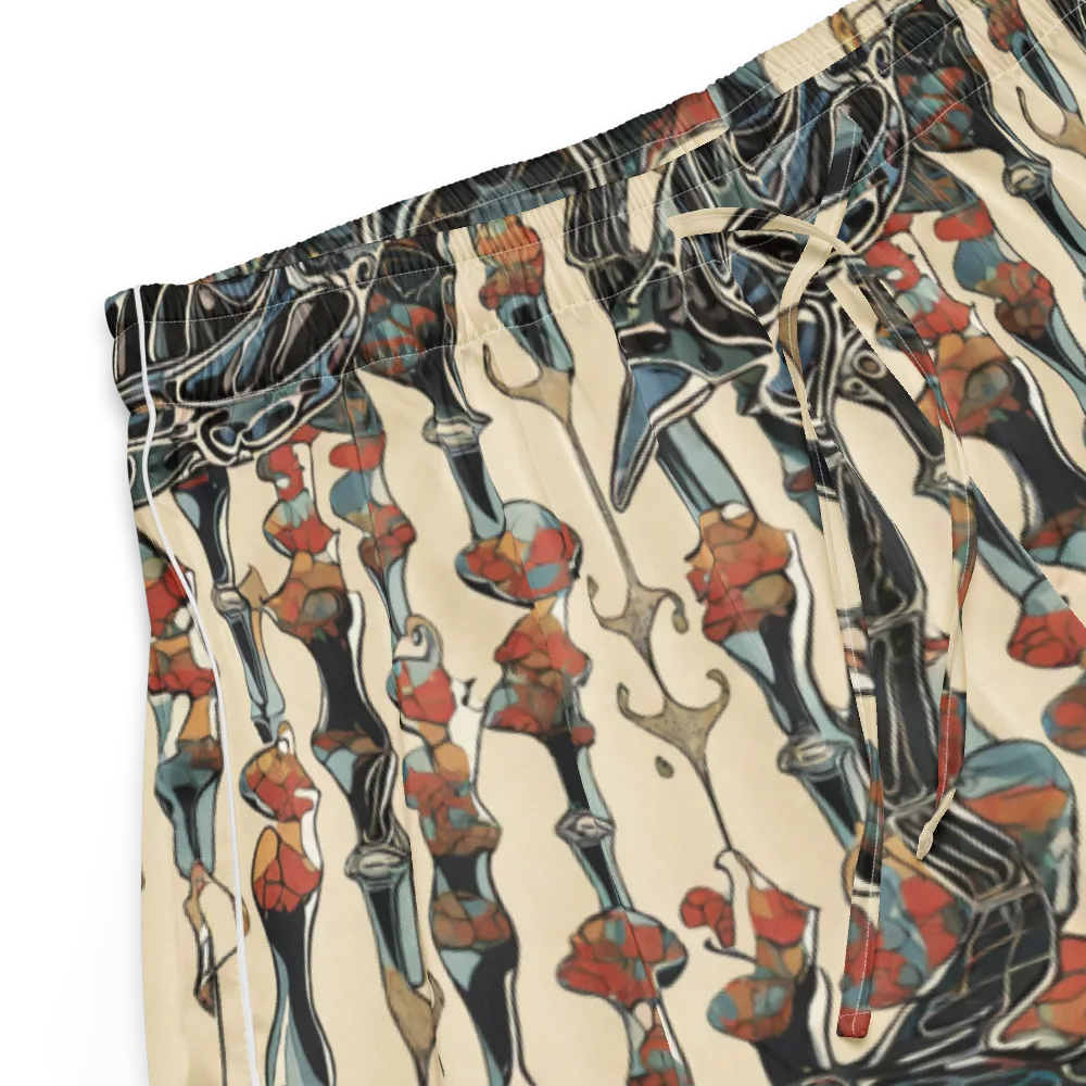 Venetian Fossils on Women's Pajama Shorts — Product details