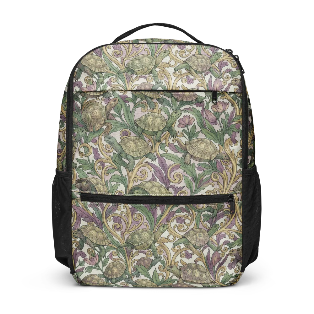 Tortoise Conservatory on Utility Backpack — Front