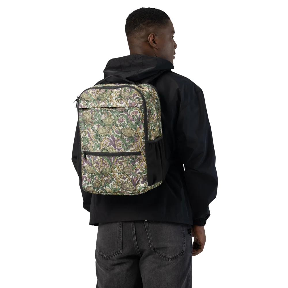 Tortoise Conservatory on Utility Backpack — Back