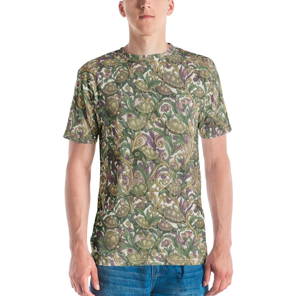Tortoise Conservatory on Men's Crew Neck T-Shirt — Front