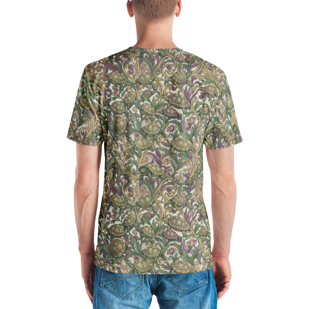 Tortoise Conservatory on Men's Crew Neck T-Shirt — Back