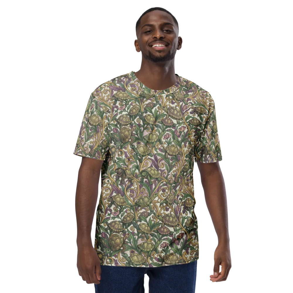 Tortoise Conservatory on Men's Crew Neck T-Shirt — Front