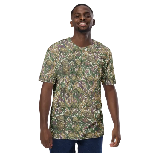 Tortoise Conservatory on a Men's Crew Neck T-Shirt