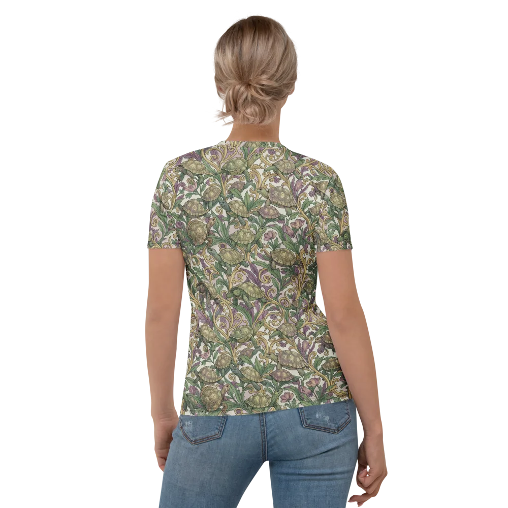 Tortoise Conservatory on Women's Crew Neck T-Shirt — Back