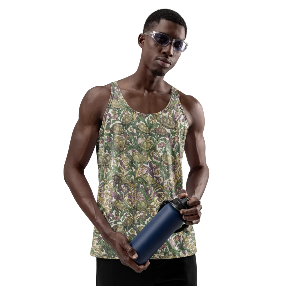 Tortoise Conservatory on Men's Tank Top — Front