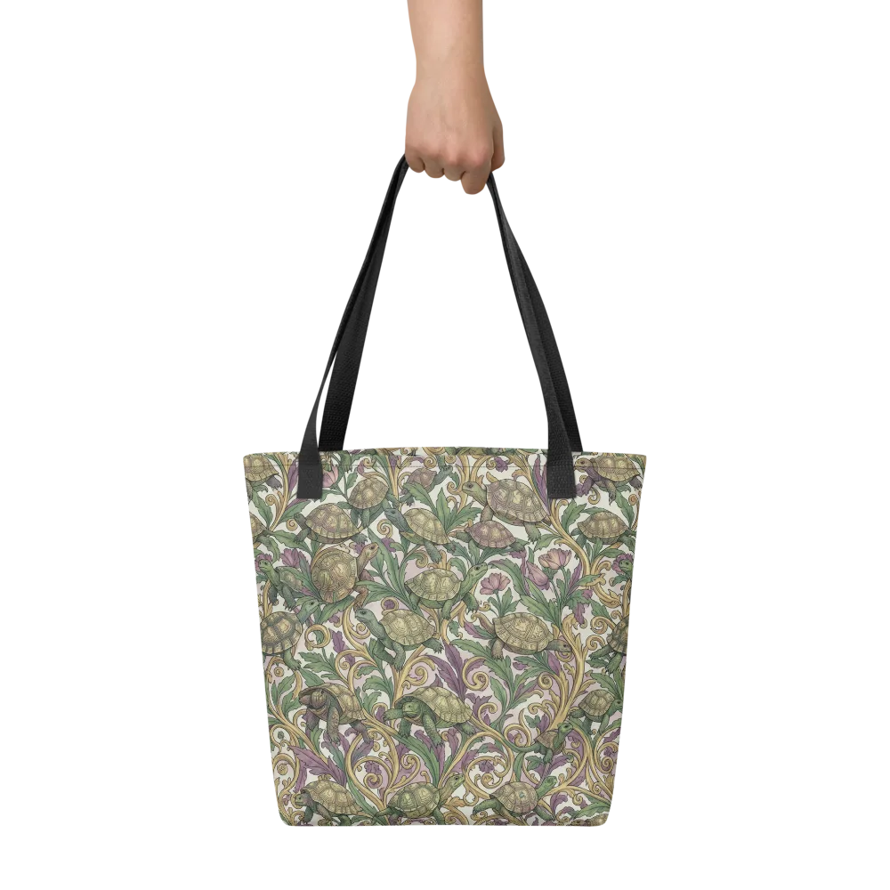 Tortoise Conservatory on Tote Bag — Front