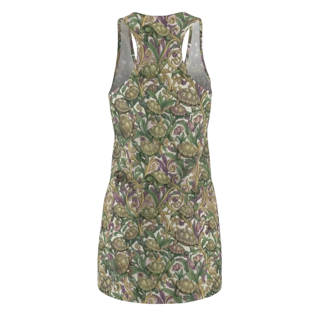 Tortoise Conservatory on Racerback Dress — Back