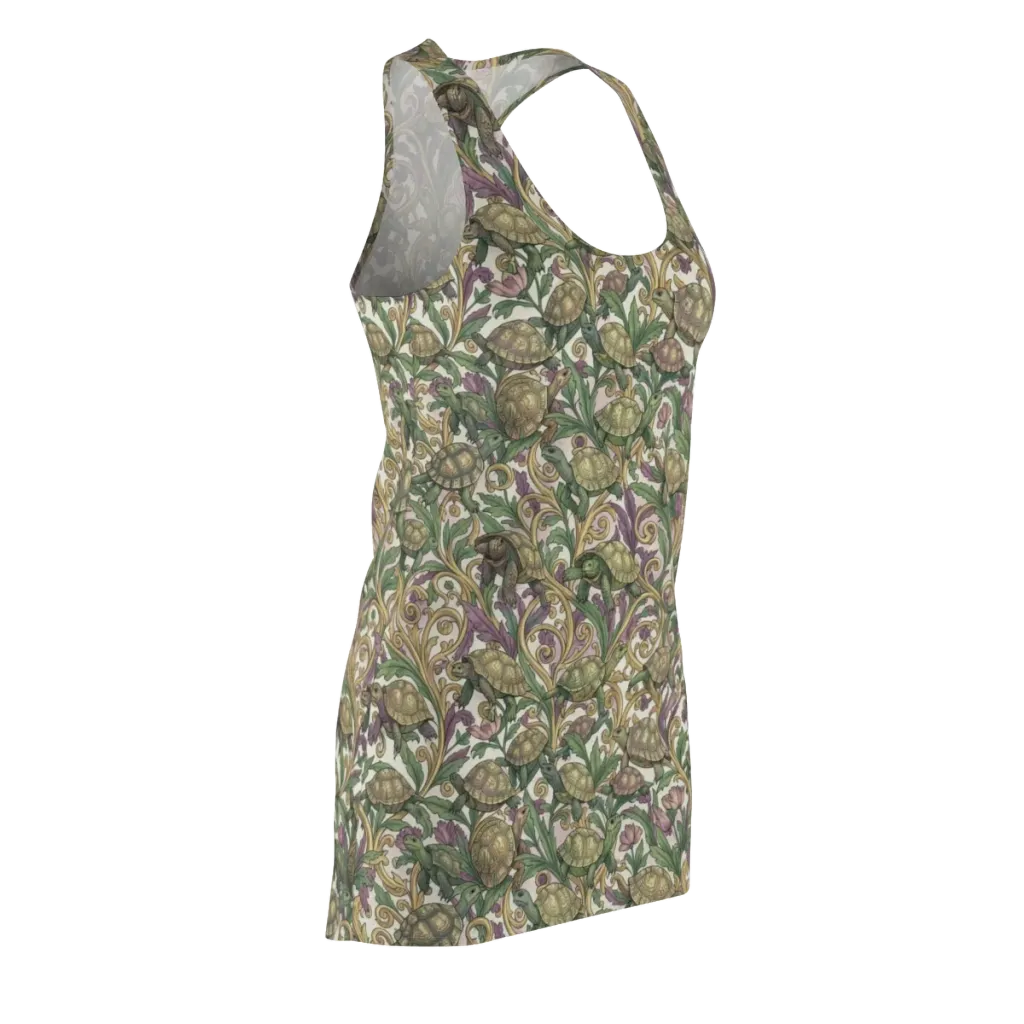 Tortoise Conservatory on Racerback Dress — Front Side