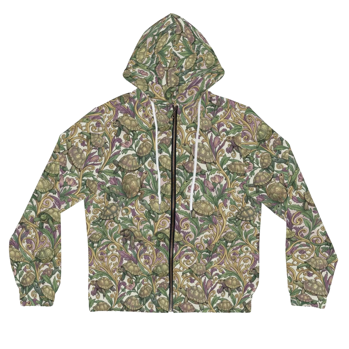 Tortoise Conservatory on Women's Full-Zip Hoodie — Front