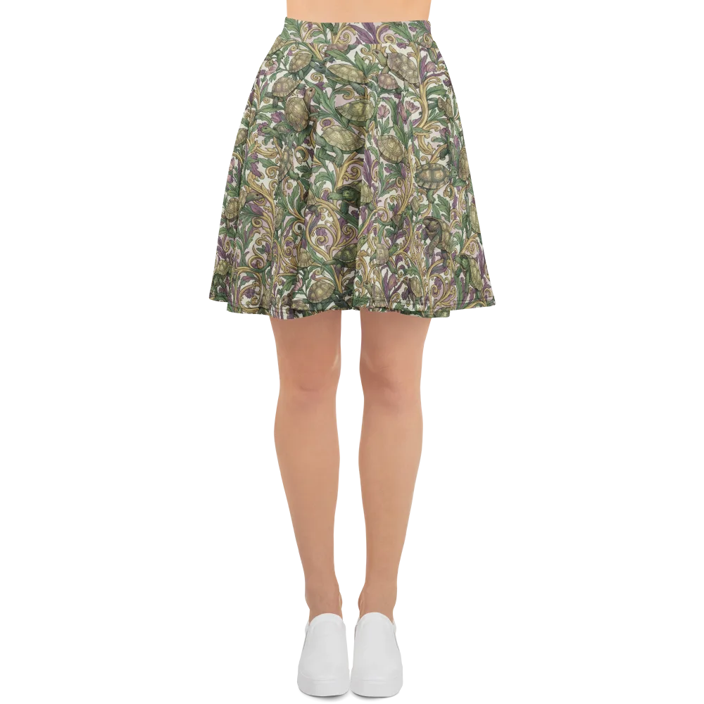 Tortoise Conservatory on Skater Skirt — Front