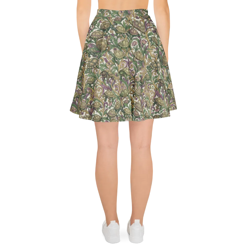Tortoise Conservatory on Skater Skirt — Back