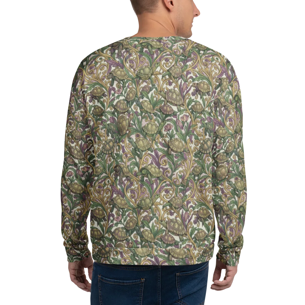 Tortoise Conservatory on Sweatshirt — Back