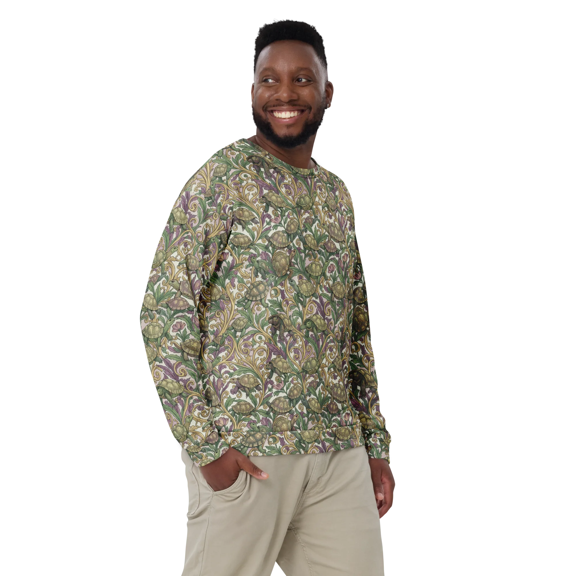 Tortoise Conservatory on Sweatshirt — Front