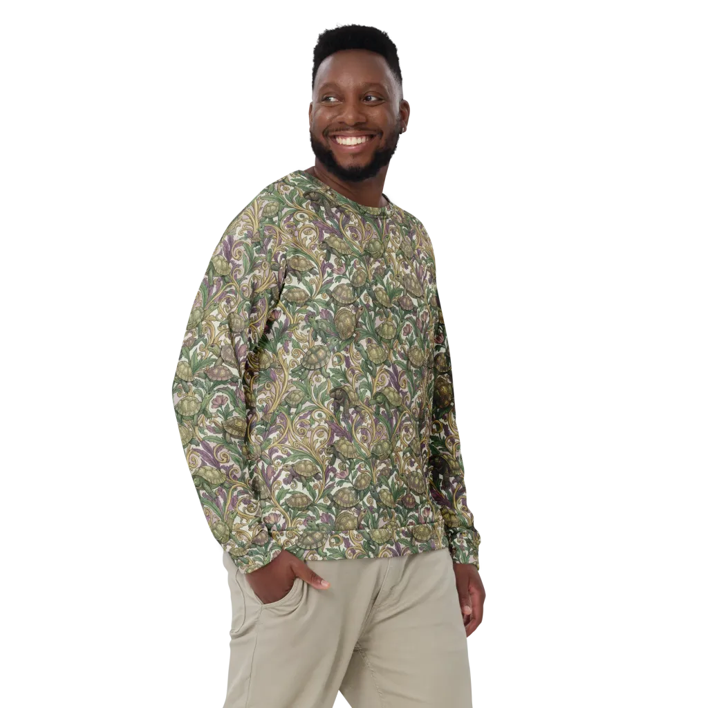 Tortoise Conservatory on Sweatshirt — Front