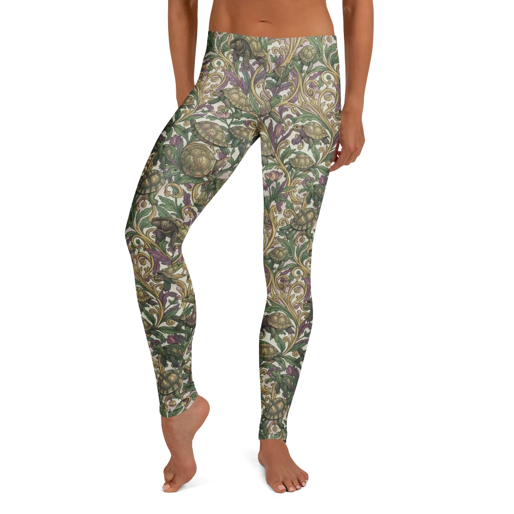 Tortoise Conservatory on Leggings — Front