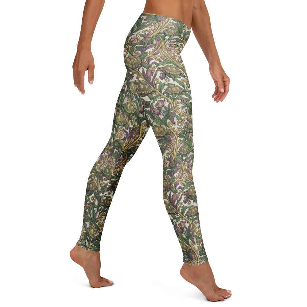 Tortoise Conservatory on Leggings — Right