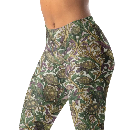 Tortoise Conservatory on a Leggings