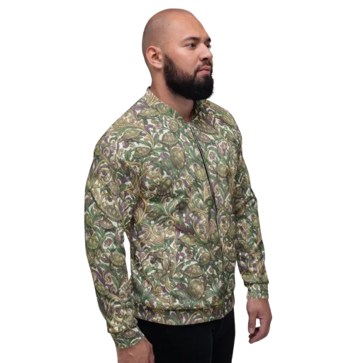 Tortoise Conservatory on a Bomber Jacket