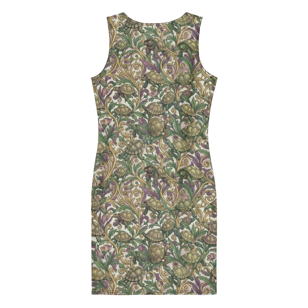 Tortoise Conservatory on Bodycon Dress — Back