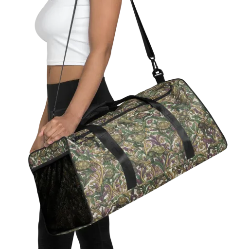 Tortoise Conservatory on a Duffle Bag