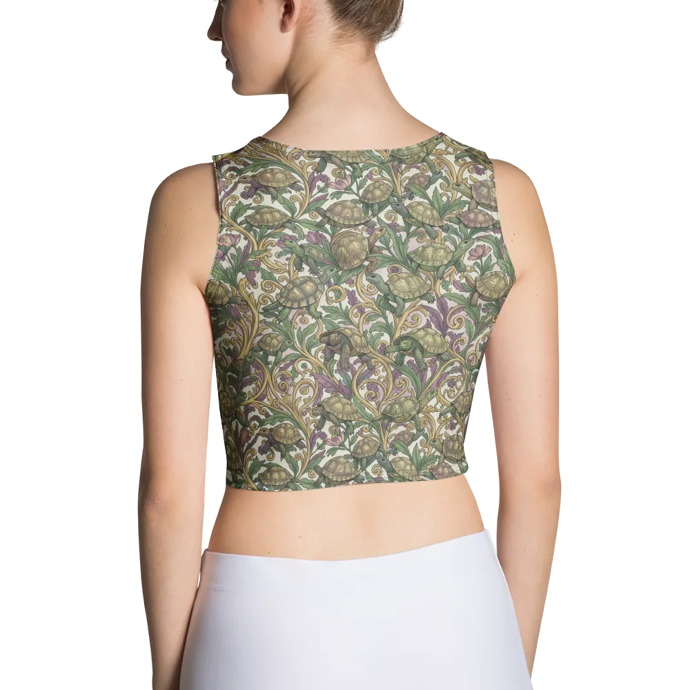 Tortoise Conservatory on Crop Top — Back