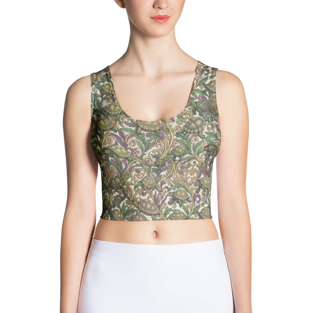Tortoise Conservatory on Crop Top — Front