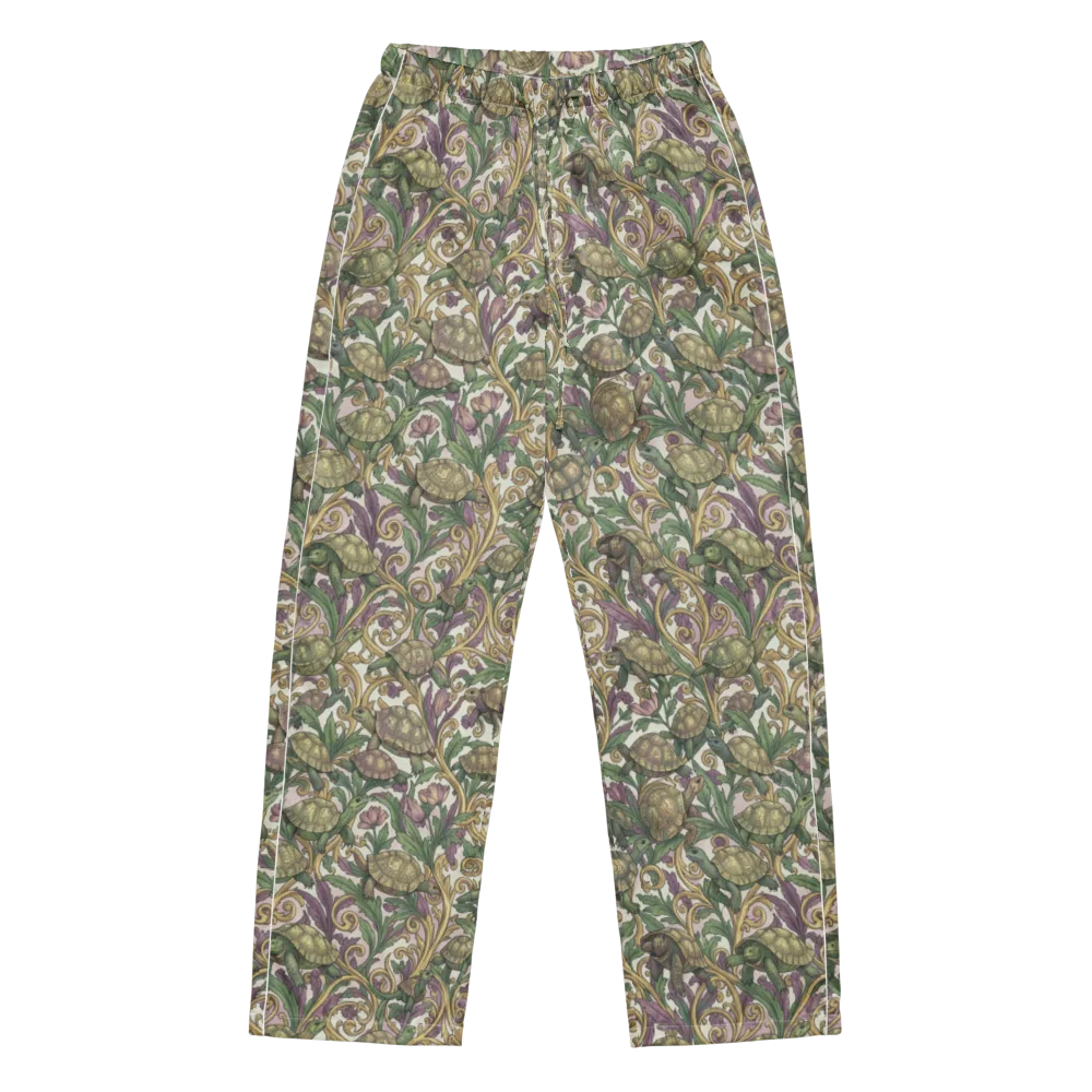 Tortoise Conservatory on Women's Pajama Pants — Front