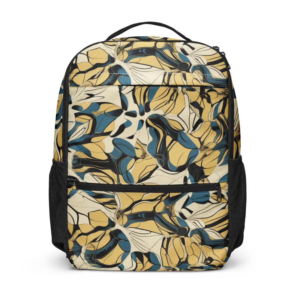 Indigo Marigold on Utility Backpack — Front