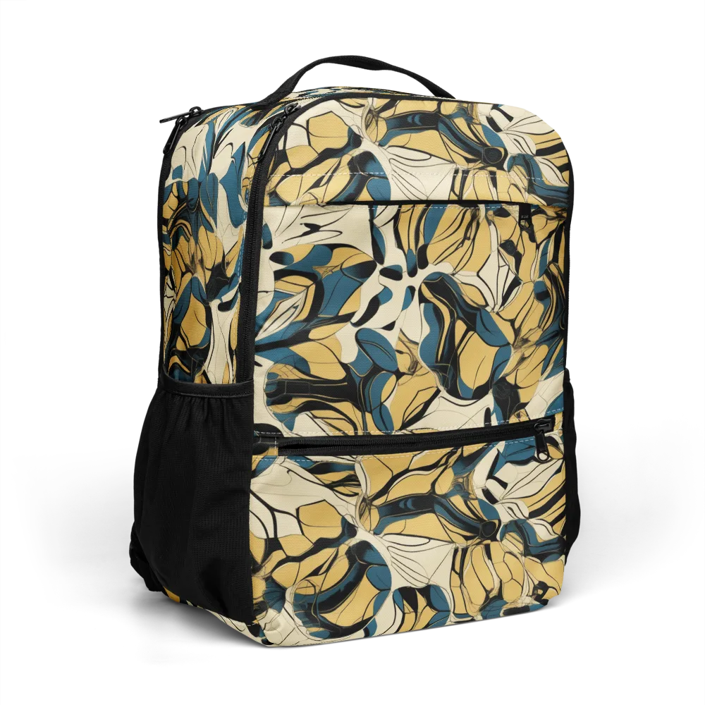 Indigo Marigold on Utility Backpack — Right Front