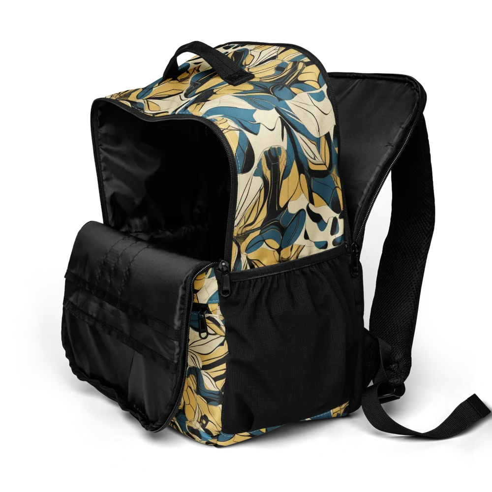 Indigo Marigold on Utility Backpack — Product details 2