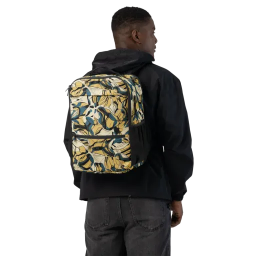Indigo Marigold on a Utility Backpack