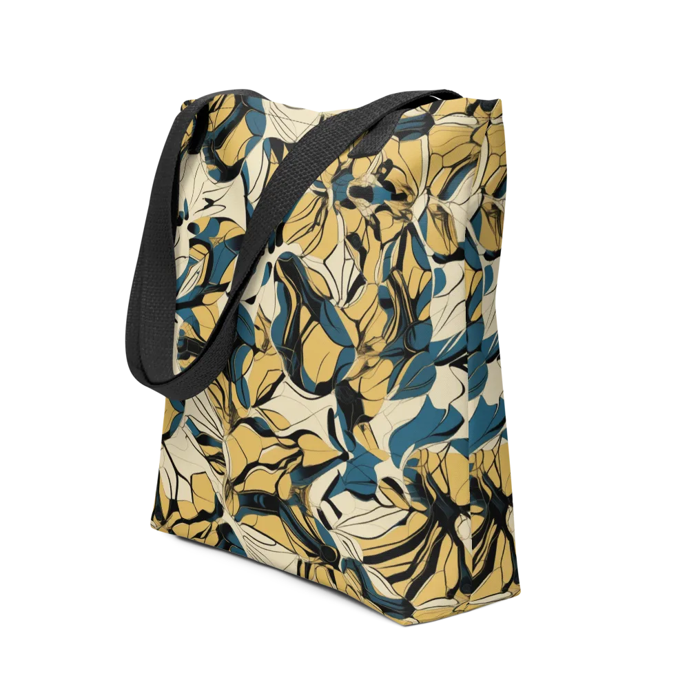 Indigo Marigold on Tote Bag — Front